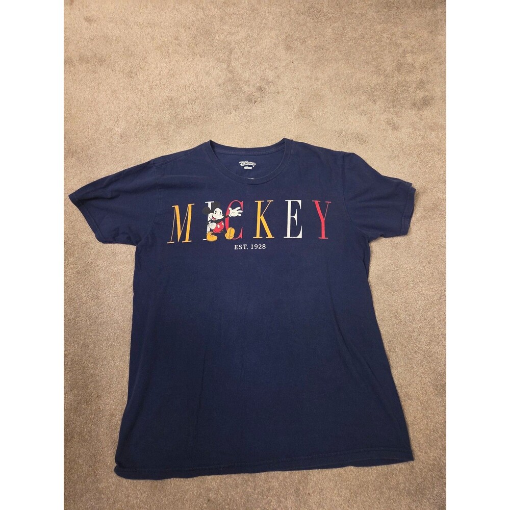 Disney Retro Mickey Mouse Est. 1928 T-Shirt Women's Size M